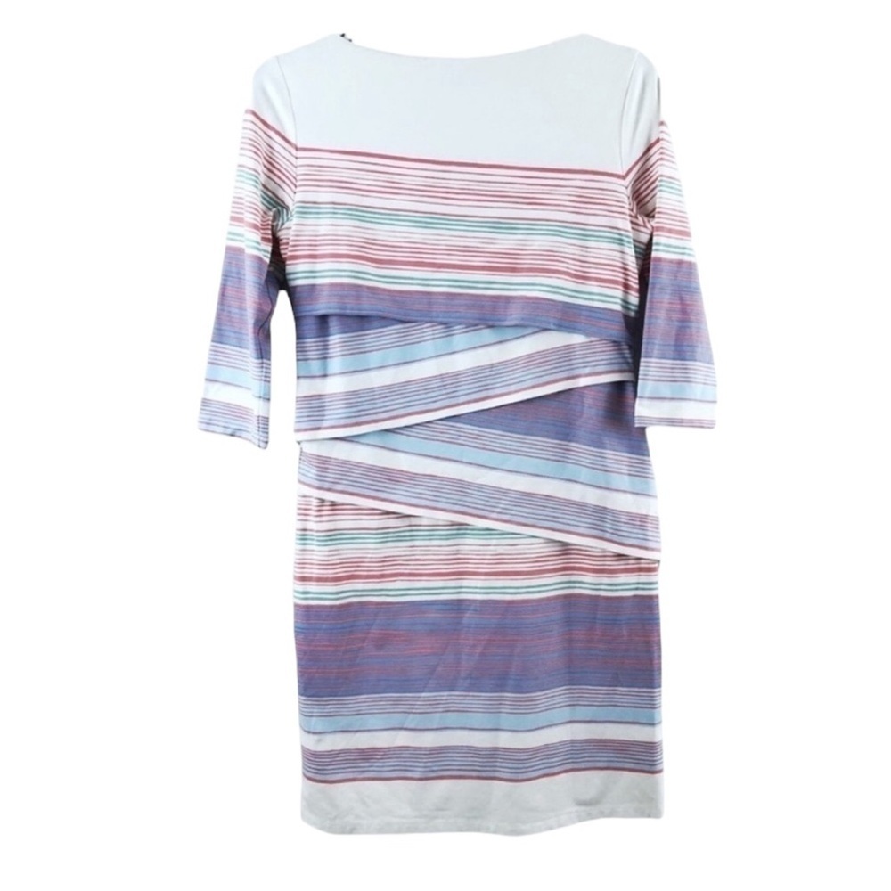 J.McLaughlin Striped Catalina Cloth Nicola Knit Dress - Picture 4 of 6
